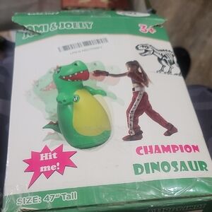 Green Champion Dinosaur Action Figure
